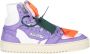 Off-White Sneakers 3.0 Off Court Leather in paars - Thumbnail 9