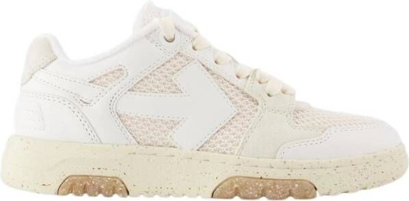 Off White Sneakers Wit Dames
