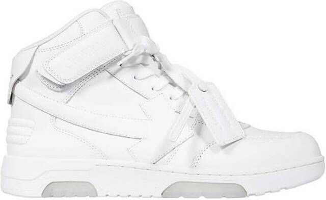Off White Dames Out Of Office Mid Sneaker Wit White Dames