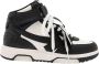 Off White Zwarte Mid-Top Sneakers met Arrows Motief Black Heren - Thumbnail 1