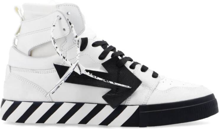 Off-White Vulcanized high-top sneakers Wit - Foto 1