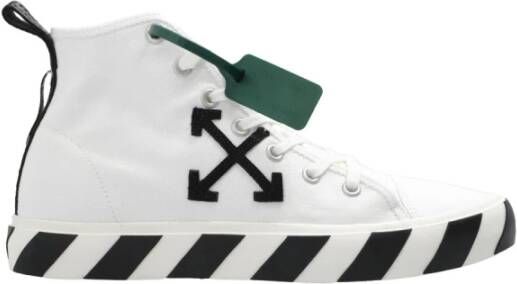 Off-White Vulcanized mid-top sneakers Wit - Foto 7