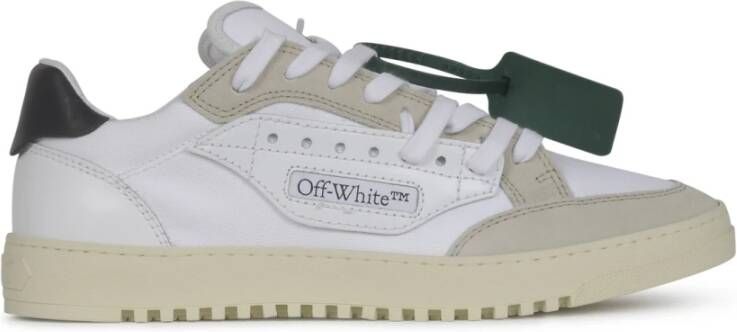 Off-White 5.0 low-top sneakers Wit