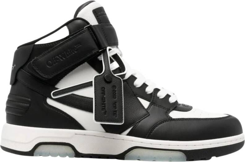 Off White Sneakers Zwart Heren