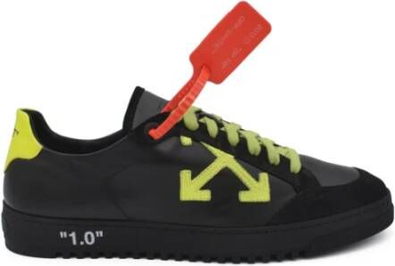 Off White Sneakers Zwart Heren