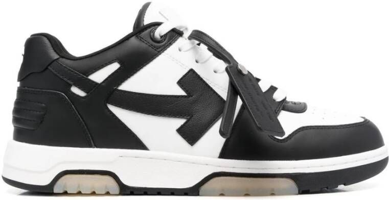 Off White Sneakers Zwart Heren