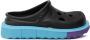 Off White Zwarte Rubberen Slippers met Geperforeerd Detail Black Heren - Thumbnail 7