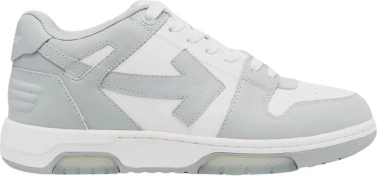Off White Stijlvolle Herensneakers Gray Heren