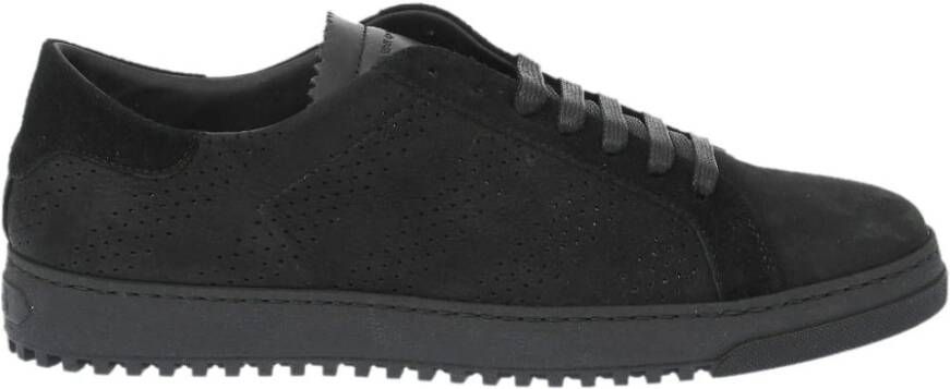 Off White Suede Lace-Up Sneakers Made in Italy