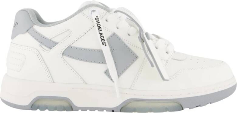 Off White Witte Sneakers met Pinaforemetal Breedte White Heren