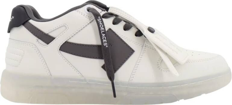 Off White Transparante zool witte sneakers White Heren - Foto 1