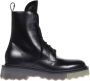 Off White Veterschoenen van leer - Thumbnail 1