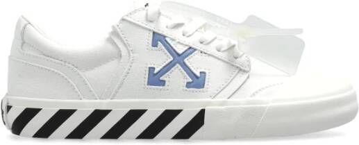 Off White Vulcanized Sneakers