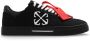 Off White Zwarte Canvas Pijl Geborduurde Sneakers Black Heren - Thumbnail 20