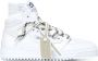Off White Witte High-Top Sneakers met Tricolor Veters White Dames - Thumbnail 1