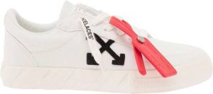 Off-White Sneakers Low Vulcanized Canvas in wit