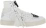 Off White Witte Leren Court Sneakers White Heren - Thumbnail 1