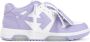 Off White Witte Lilac Out of Office Sneakers Purple Dames - Thumbnail 5