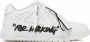 Off-White Out Of Office "For Walking" leren sneakers Wit - Thumbnail 1