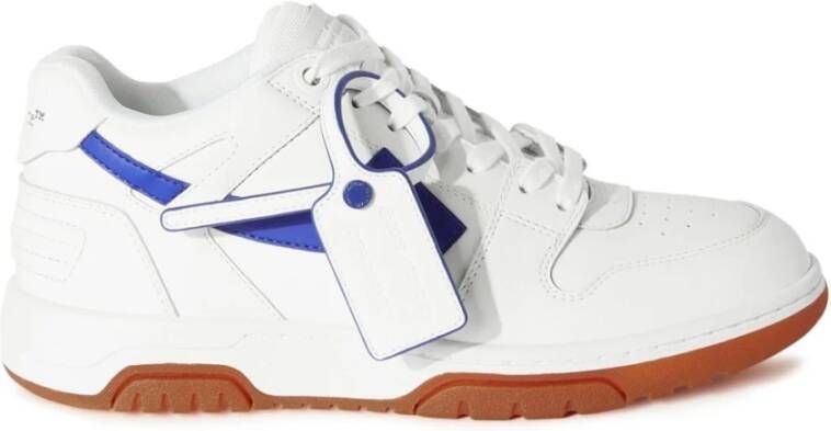 Off White Out of Office Calf Leather Schoenen White Heren