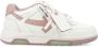Off White Witte Roze Leren Sneakers Trendy Stijl White Dames - Thumbnail 1