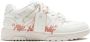 Off White Witte Slim Sneakers met Roze Accents Multicolor Dames - Thumbnail 3