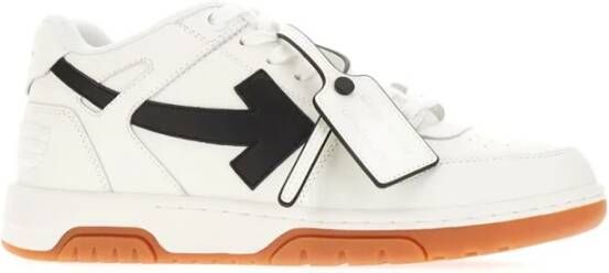 Off White Witte Sneakers met Pijl Logo