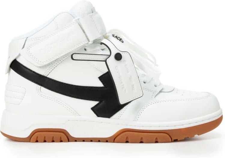 Off-White Out Of Office mid-top sneakers Wit - Foto 1