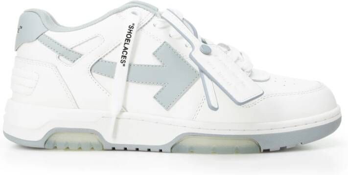 Off White Witte Sneakers met Pinaforemetal Breedte White Heren