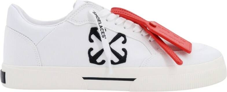 Off White Witte Sneakers Veters Rits White Heren