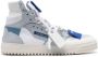 Off White Witte Blauwe Kalfsleren Sneaker Multicolor Heren - Thumbnail 1
