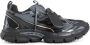Off White Zwarte Mesh Sneakers met Logodetails - Thumbnail 1