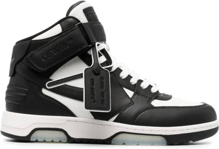 Off White Zwart Wit Out Of Office Sneakers White Heren