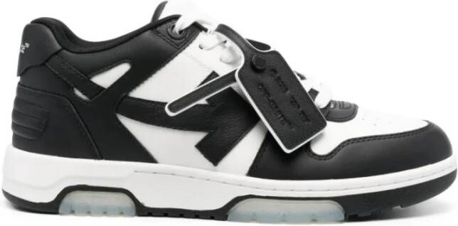 Off White Zwart Witte Veterschoenen