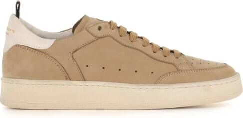 Officine Creative Beige Sneakers met Lactae Hevea Zool Beige Dames