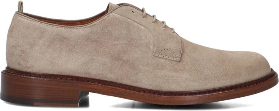 Officine Creative Beige Suède Heren Nette Schoenen Aston