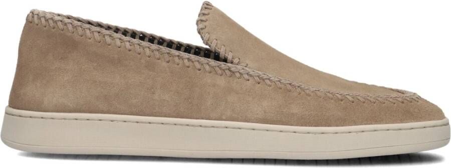 Officine Creative Beige Suede Slip-On Herbie Schoenen