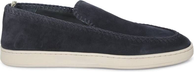 Officine Creative Blauwe Suède Loafers