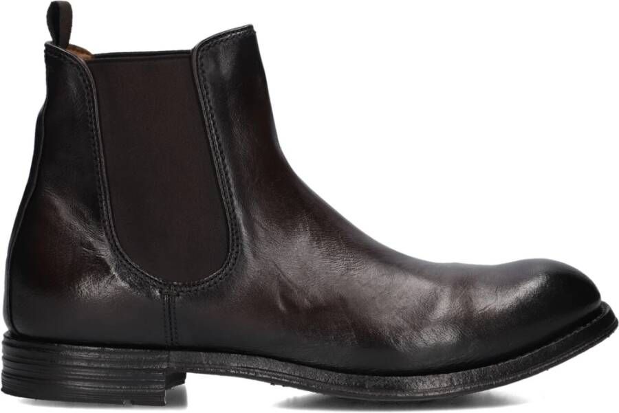 Officine Creative Bruin Leren Chelsea Boots Balance 008