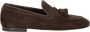 Officine Creative Bruine Suède Loafers met Kwastjes - Thumbnail 1