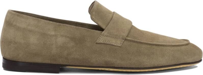Officine Creative Bruine Suède Penny Airto Loafers