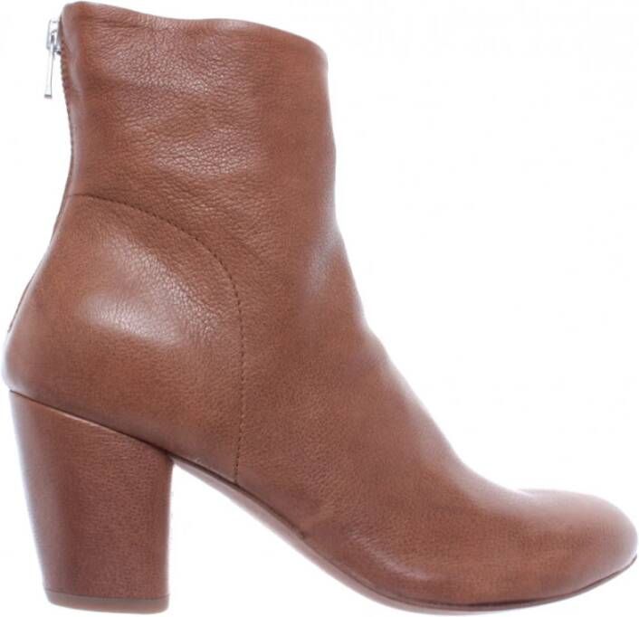 Officine Creative Dames schoenen enkel laarzen Julie Beige Dames