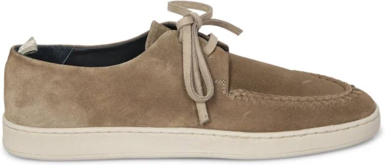 Officine Creative Groene Loafers Casual Elegantie Schoenen