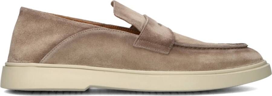 Officine Creative Heren Slip-On Bones Suède Schoenen
