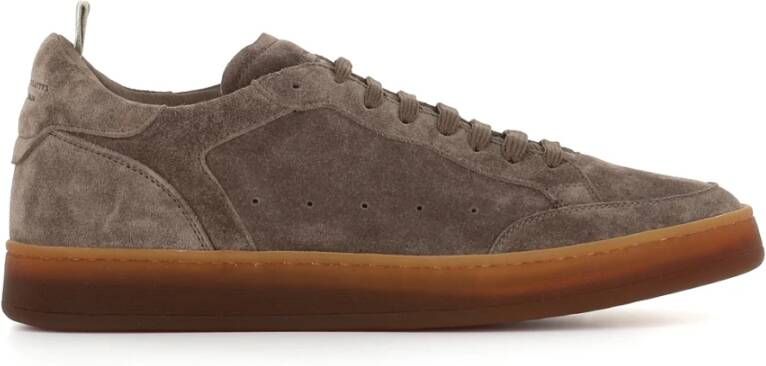Officine Creative Lichtbruine Kudu Sneakers