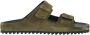 Officine Creative Militair Groene Suède Slide Sandalen - Thumbnail 1