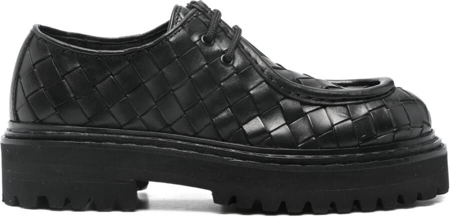 Officine Creative Blossom Geweven Leren Derby Schoenen - Foto 2