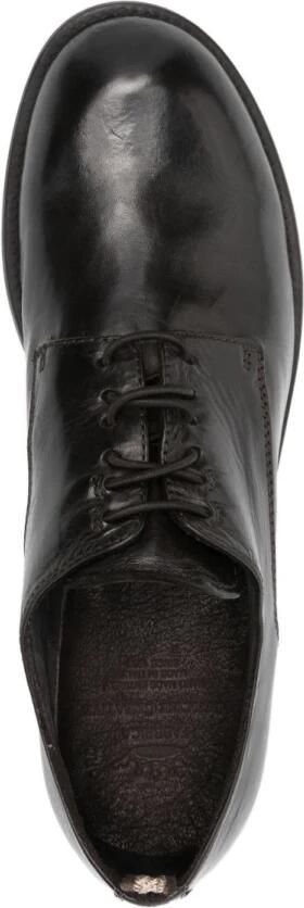 Officine Creative Bruin Leren Veterschoenen
