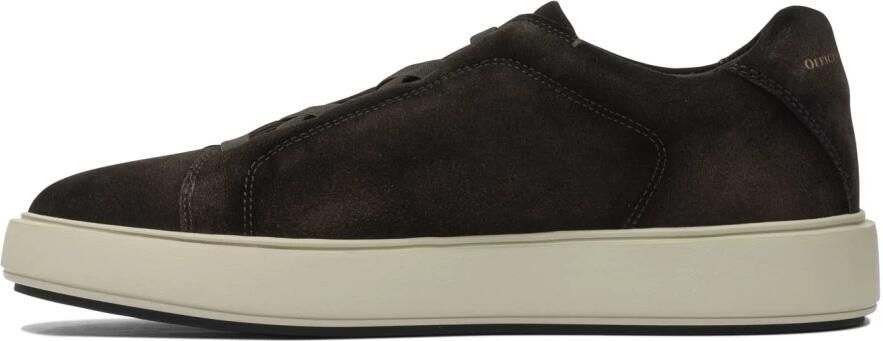 Officine Creative Bruine Sneakers The Slouch Stijl