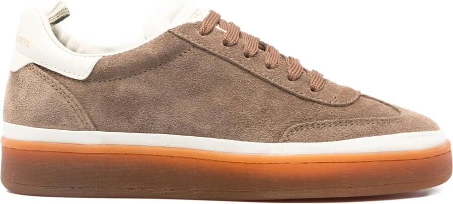 Officine Creative Recombined Suede Sneakers